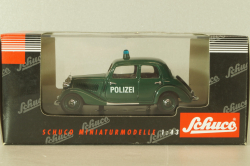 Mercedes-Benz 170V Polizei Limousine (W136) 1936, green, 02364, Schuco 1:43