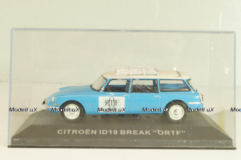 Citroen ID 19 Break "ORTF", blue, Altaya 1:43 Уценка!