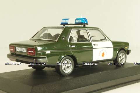 Seat 131 Supermirafiori, Guardia Civil 1979, Police,  green/white, Altaya 1:43 Уценка!
