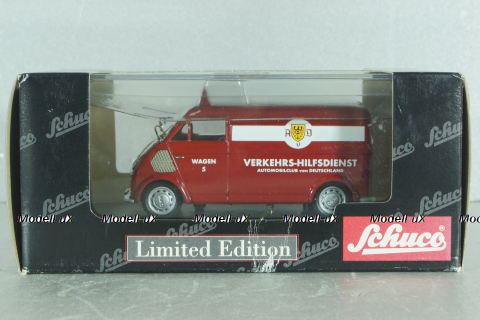 DKW Schnellaster Typ 30 "AvD" 1954, dark red, 02397, Schuco 1:43