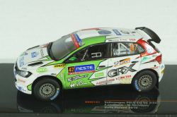 Volkswagen Polo GTI R5 #47 Rallye Finland 2019 Lindholm, Korhonen, IXO 1:43