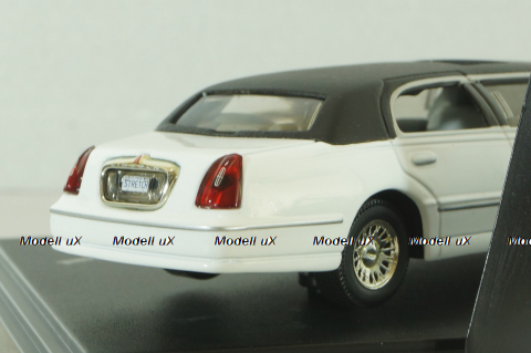 Lincoln Town Car Limousine 2000, white, 10110, Sun Star 1:43