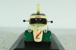 Fiat 1100 ELR van Galbani, 1951 light yellow/green, Altaya 1:43