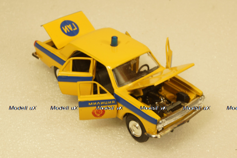 Газ-24 Волга, милиция, Агат 1:43