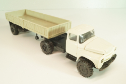 Зил-130В1 с п/п Одаз-885, белый, Декабрь 1991, Электроприбор 1:43