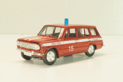 Ваз-2102 Жигули, пожарный, март 2010г., Агат 1:43