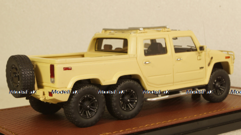 Hummer H2 SUT6 pickup 6x6 2012, beige, GLM171002, GLM Models 1:43