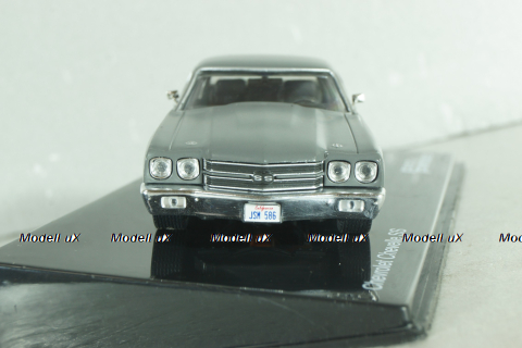 Chevrolet Chevelle SS 1970, grey FF015, Fast & Furious №15, Altaya 1:43