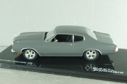 Chevrolet Chevelle SS 1970, grey FF015, Fast & Furious №15, Altaya 1:43