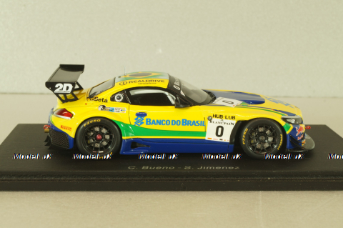BMW Z4 (E89) team Brasil #0 Blancpain 2014, yellow, SP051, Spark 1:43