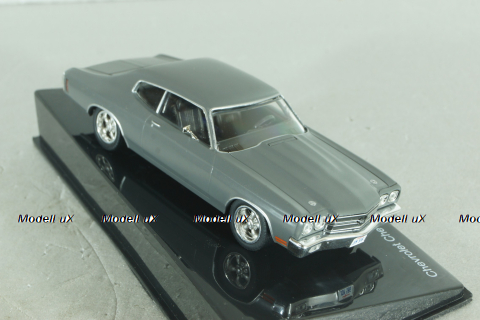 Chevrolet Chevelle SS 1970, grey FF015, Fast & Furious №15, Altaya 1:43