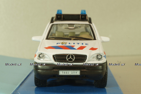 Mercedes-Benz ML 320 (W163) Police Netherlands 1997, white, 210001, Carararama 1:43
