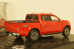 Nissan Navara D23, 2017, red, Premium X 1:43