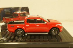 Nissan Navara D23, 2017, red, Premium X 1:43