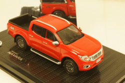 Nissan Navara D23, 2017, red, Premium X 1:43