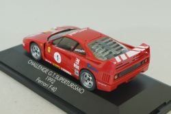 Ferrari F40 challenger GT Superturismo 1992, red, 180556, Herpa 1:43