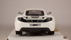 McLaren MP4-12C 2011, white, 18-21074, Bburago 1:24