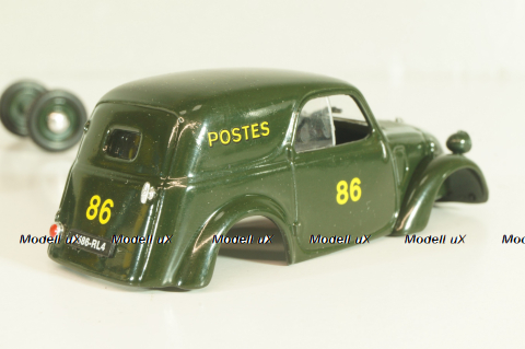 Simca 5 Fourgonnette "Post" 1938, van, 082050617, Atlas 1:43 На запчасти!
