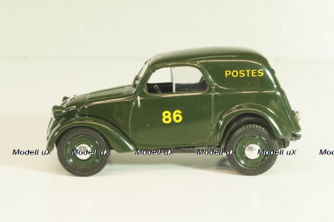 Simca 5 Fourgonnette "Post" 1938, van, 082050617, Atlas 1:43 На запчасти!