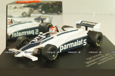 Brabham BT-49C #5 winner S.Marino GP 1981, Nelson Piquet, QFC99049, Quartzo 1:43