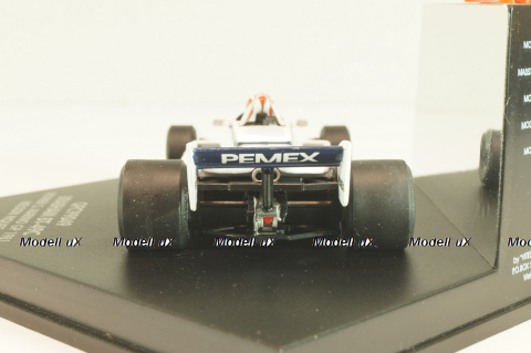 Brabham BT-49C #5 winner S.Marino GP 1981, Nelson Piquet, QFC99049, Quartzo 1:43