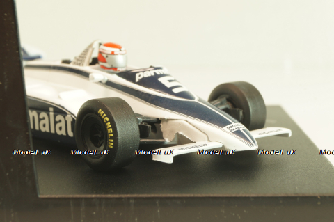 Brabham BT-49C #5 winner S.Marino GP 1981, Nelson Piquet, QFC99049, Quartzo 1:43