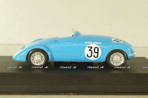 Simca Gordini 24H Le Mans 1939, blue, Atlas 1:43