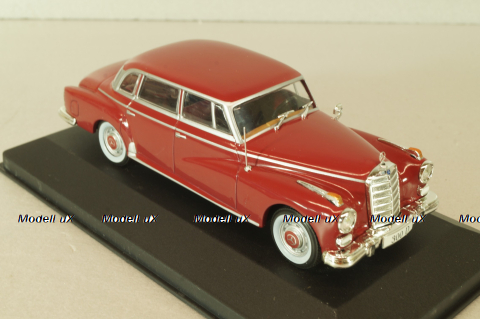 Mercedes-Benz 300 D Limousine (W189) 1957, red, 147358, WhiteBox 1:43