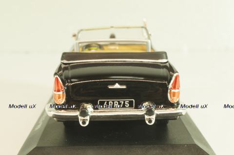Simca Presidentielle 1959, black, LBAS016, Les Belles Annees Simca #16, Altaya 1:43