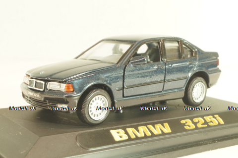 BMW 325i sedan (E36) 1991, dark blue, Yat ming 1:43