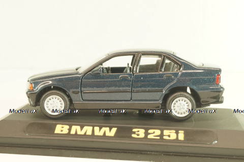 BMW 325i sedan (E36) 1991, dark blue, Yat ming 1:43