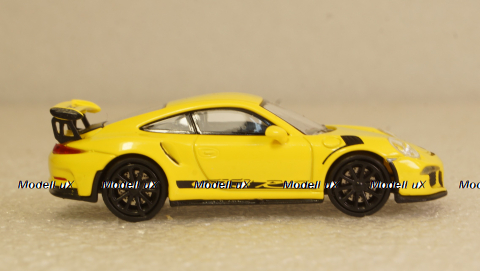 Porsche 911 GT3 RS 2013 yellow, 870063225, Minichamps 1:87