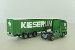 Mercedes Actros 1843 with semi trailer "Kieserling" green, 159456, Herpa 1:87