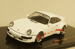 Porsche 911 (964) RWB Rauh-Welt white, MOC305, IXO 1:43