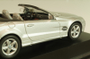 Mercedes-Benz SL 500 Cabriolet 2001 (R230), silver, 43005SW, Welly 1:43