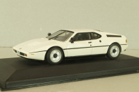 BMW M1 street 1978, white, 430025020, Minichamps 1:43