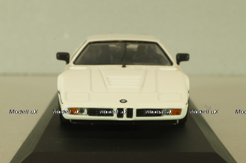 BMW M1 street 1978, white, 430025020, Minichamps 1:43