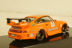 Porsche 911 (993) RWB #7 Rauh-Welt Jägermeister orange, MOC210, IXO 1:43