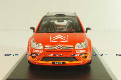 Citroen C4 Sport 3 door 2007, red, Altaya 1:43