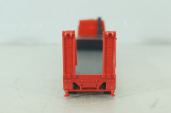 Mercedes SK 2436 with semi trailer, red 141963, Herpa 1:87