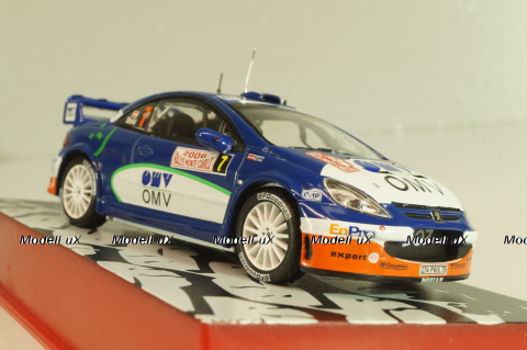 Peugeot 307 WRC #7 Rally Monte Carlo 2006, Stohl/Minor, Monte-Carlo Official Collection, Altaya 1:43