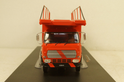 Fiat 673 Race Car Transporter 1976 Lancia Alitalia Rally Team, TRU037, IXO 1:43