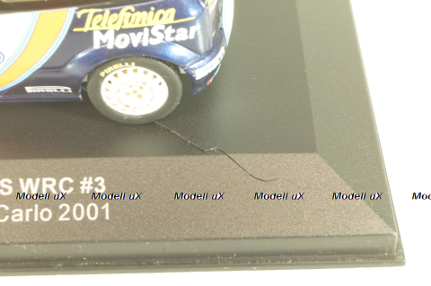 Ford Focus RS WRC #3 Rally Monte Carlo 2001, Sainz/Moya, SKM188, Skid 1:43 Уценка!