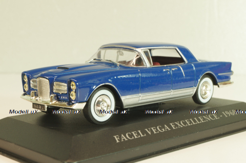 Facel Vega Excellence 1960, blue, Altaya 1:43 Уценка!
