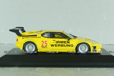 BMW M1 ProCar DRM 1980, yellow, 430802525, Minichamps 1:43