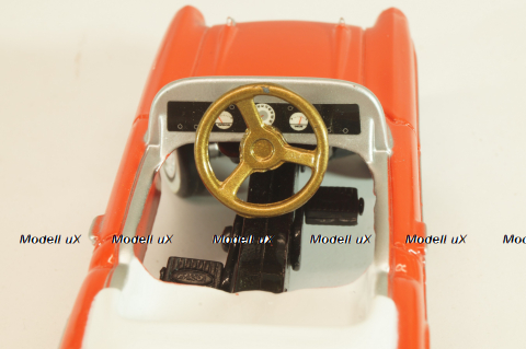 Chevrolet Bel Air "TEXACO Fire Chiff" 1957, red, (педальная машина), 68260, Gearbox