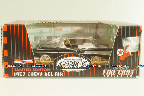 Chevrolet Bel Air "TEXACO Fire Chiff" 1957, black, (педальная машина), 68259, Gearbox