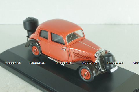 Mercedes-Benz 170V (W136) with Wood Gasifier 1937, red, 450246600, Schuco 1:43