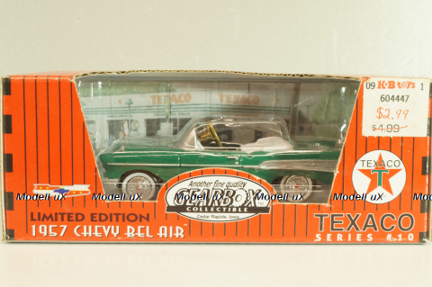 Chevrolet Bel Air "TEXACO" 1957, green, (педальная машина), 68258, Gearbox