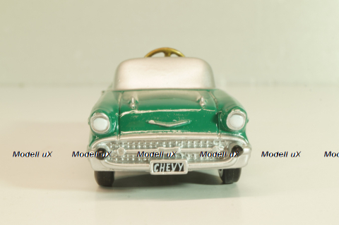Chevrolet Bel Air "TEXACO" 1957, green, (педальная машина), 68258, Gearbox